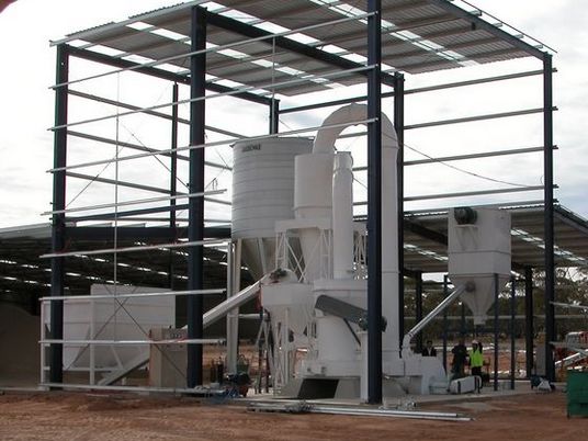 高壓磨粉機，專利改進磨粉機械